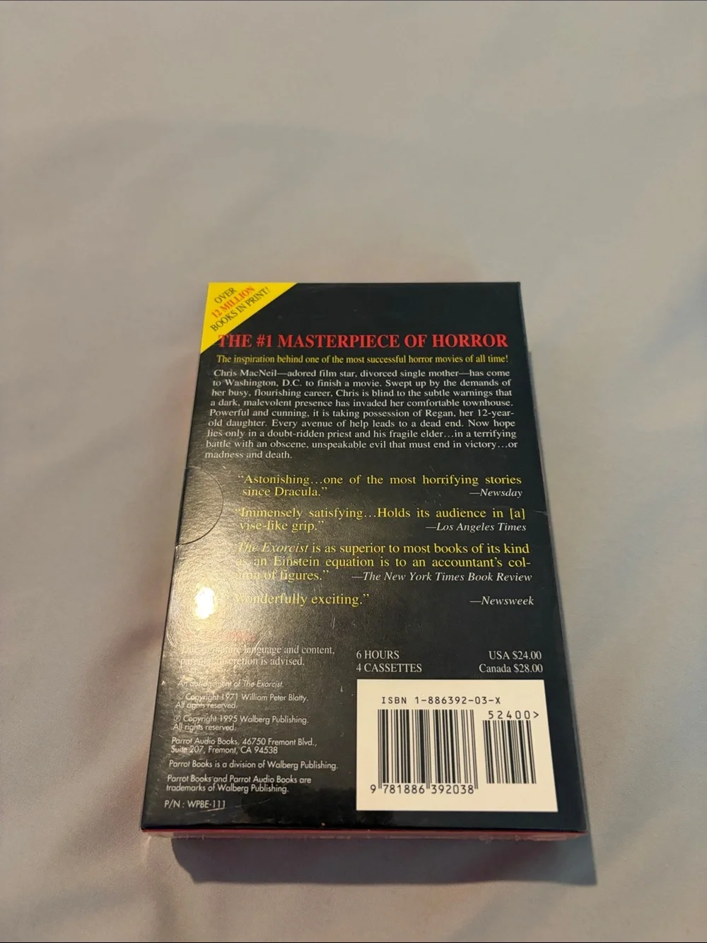 The Exorcist Audiobook Set - In Wrapper